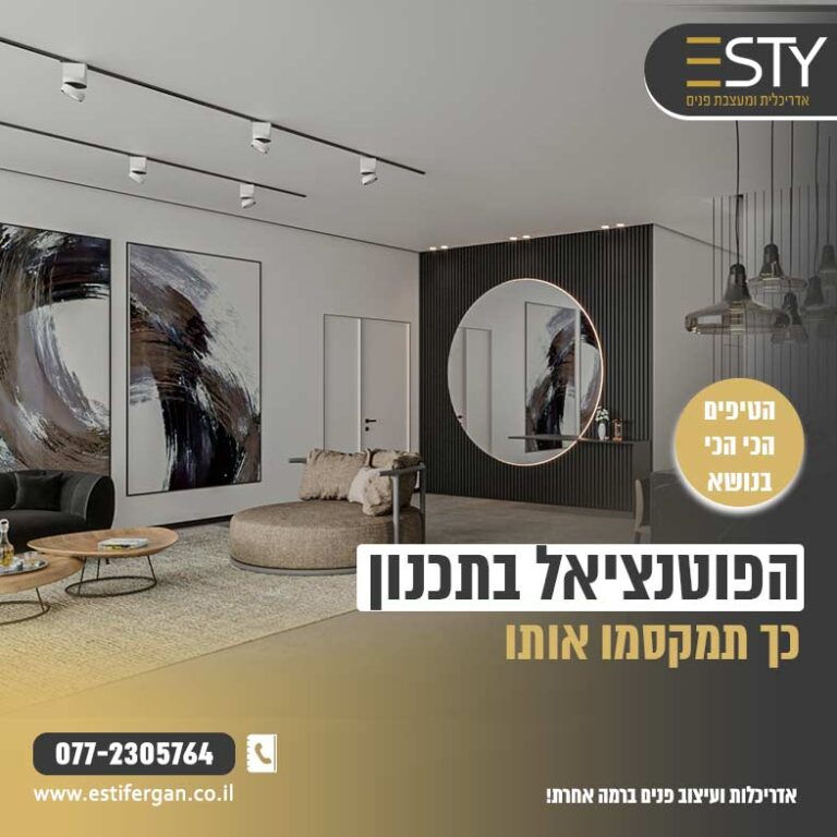הפוטנציאל בתכנון הבית